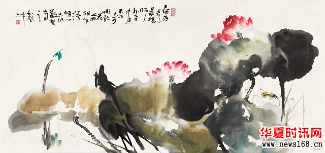 “刘和璧写意荷花画展”将于10月25日在西安亮宝楼开幕