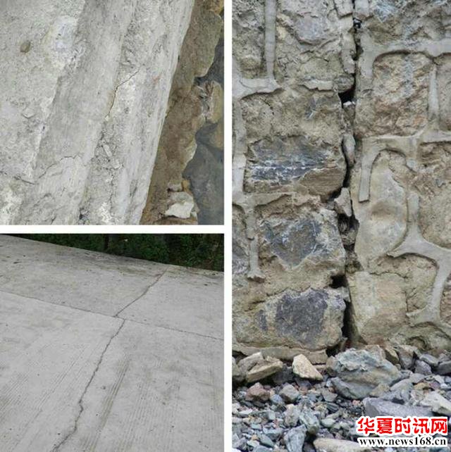 陕西镇巴：巴山建了铜（砼）板白银桥 硬化路面堪比“豆腐渣”