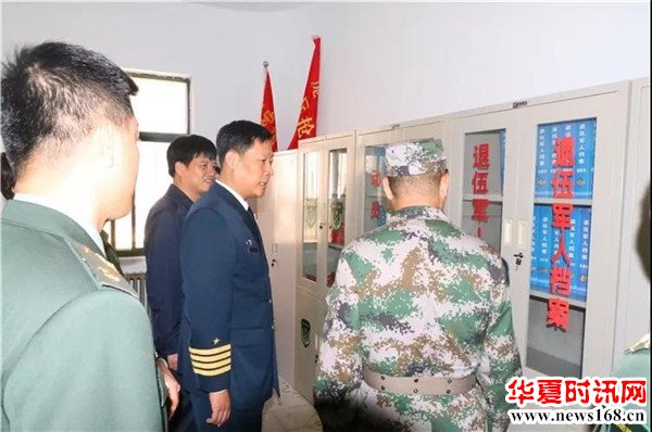 滨州军分区司令员朱俊到博兴县庞家镇调研基层武装工作建设