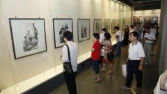 郭有河国画作品展举办 40余幅国画作品亮相