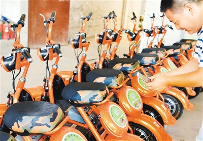 共享电动车来了 能像共享单车样火爆吗