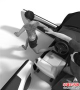 潍坊老实洗车工遭遇刁钻宝马女