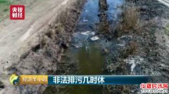 央视曝光：连云港灌云县多家化工企业排污 海水像酱油