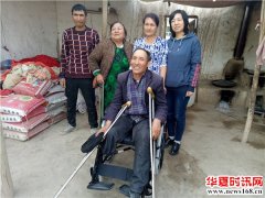 阿克苏市农业局驻红旗坡片区萨合提社区访惠聚工作队:5.20助残日我们在行动
