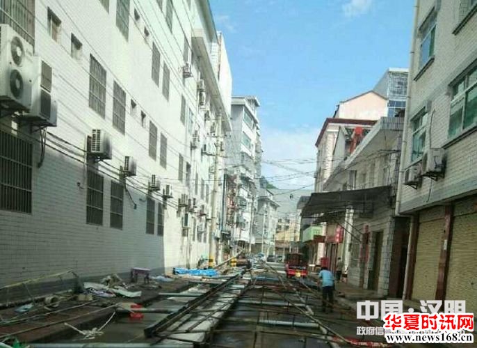 陕西省安康市汉阴成功取缔东新街临时市场提升城市形象_华夏时讯网