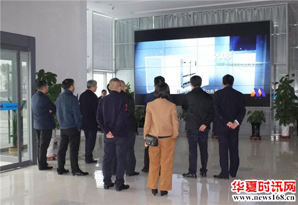 上海市商会代表到博兴县湖滨镇美厨厨业公司参观调研