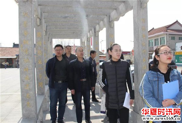 齐鲁工业大学“新乡贤助推乡村振兴”课题组来博兴县湖滨镇调研