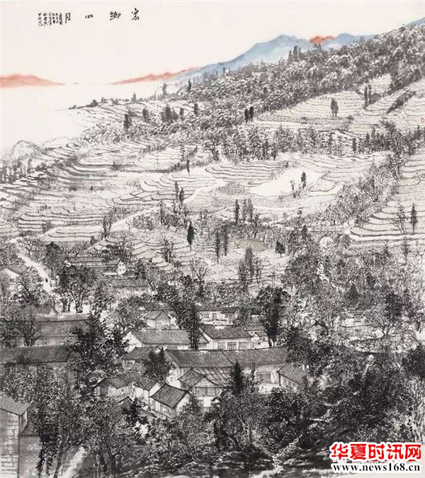 陕西知名画家陈百忍书画作品