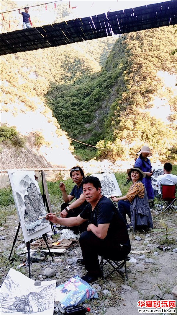 陕西知名画家陈百忍