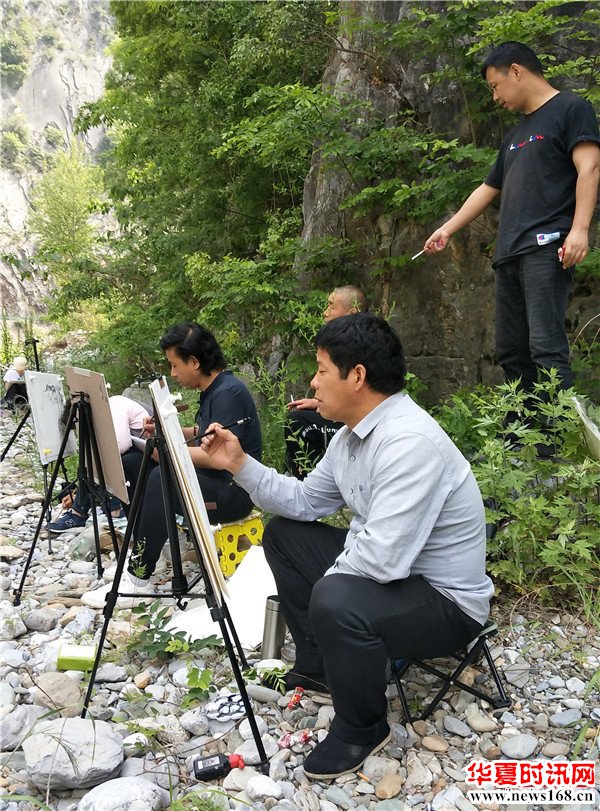 陕西知名画家陈百忍