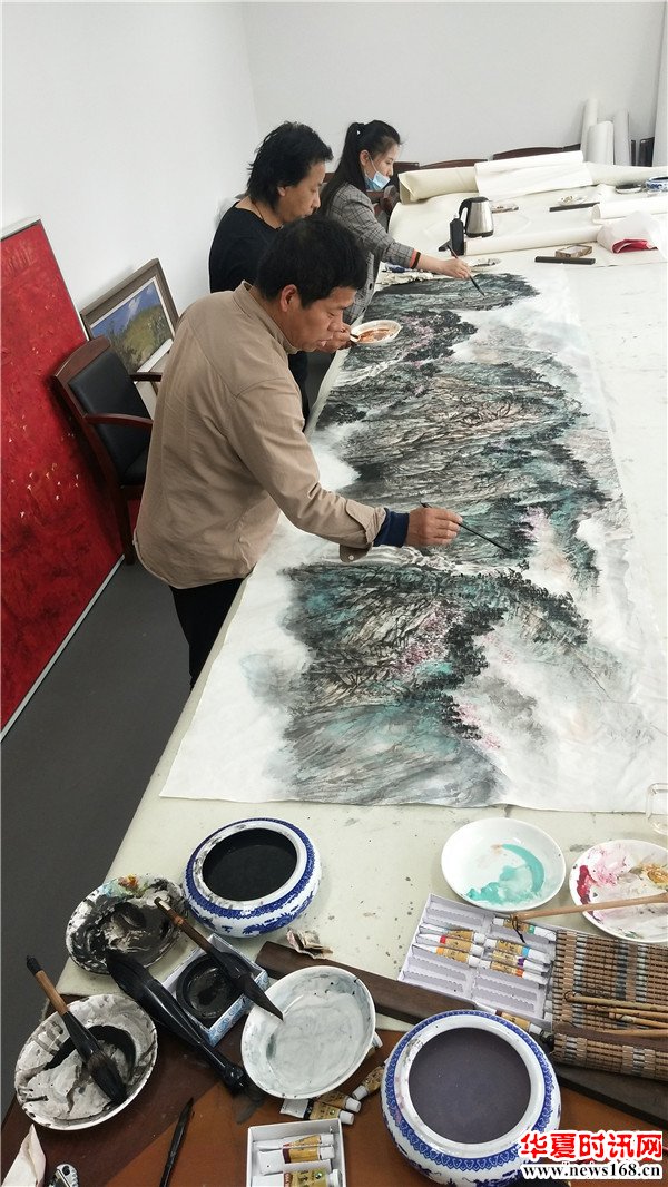 陕西知名画家陈百忍