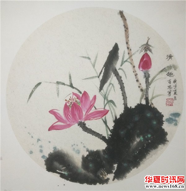 陕西知名画家陈百忍书画作品