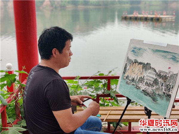 陕西知名画家陈百忍