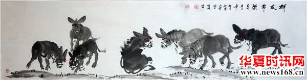 渭南市青年书画家李伟强：只有文化自信，才能浓墨绘出大好人生