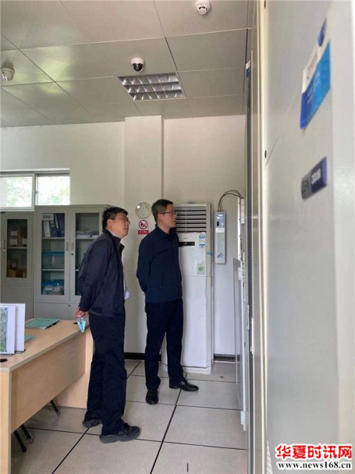 西北空管局技保中心赴台站进行节前安全检查