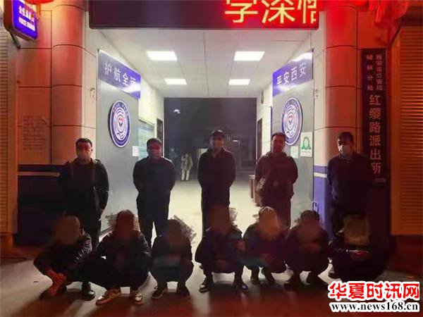 西安红缨路派出所送押防疫两不误！让犯罪分子在“疫”难逃