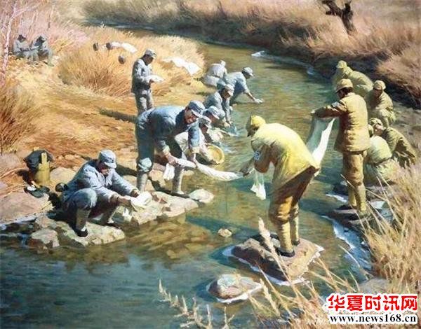 王国征油画作品春到界子河