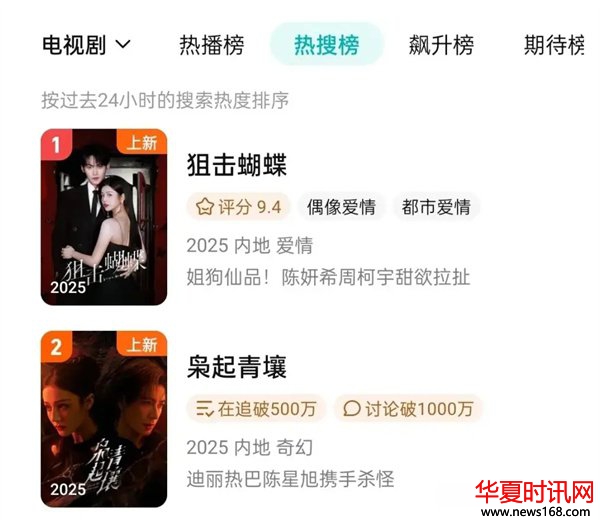 《大生意人》《枭起青壤》《狙击蝴蝶》在线收视率三国争霸