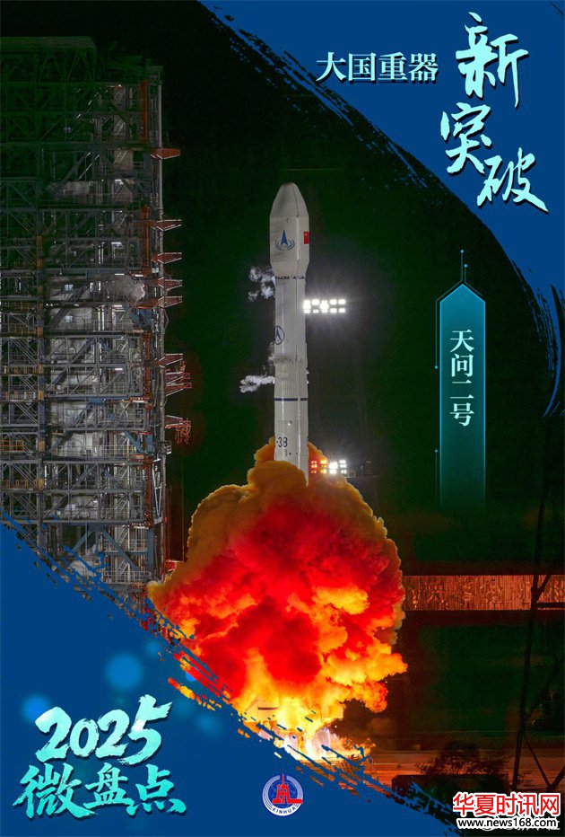 大国重器天问二号小行星探测器